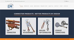 Desktop Screenshot of connectorproducts.com